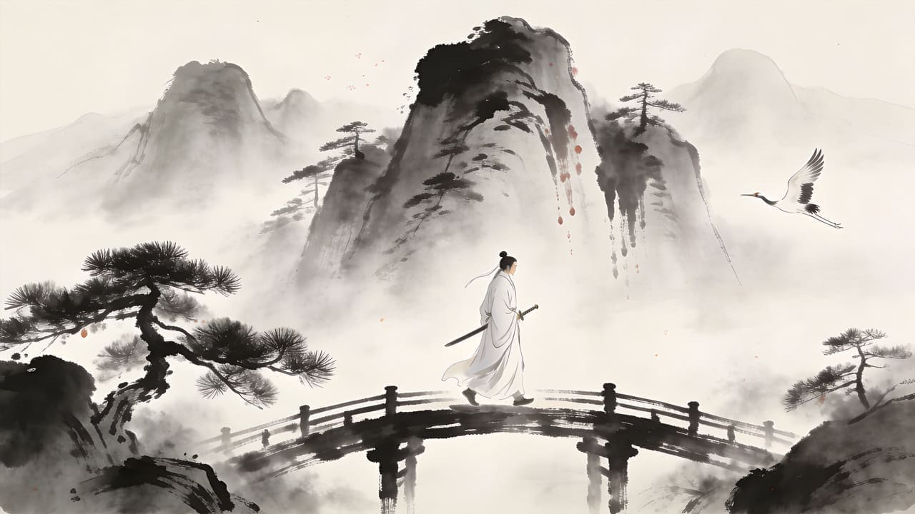 Chinese Ink-Wash Animation
